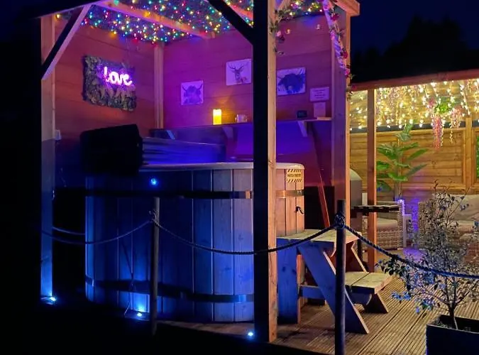 Finn Village - Loch Lomond Sunset Glamping Pod - Private Ofuro Hot Tub