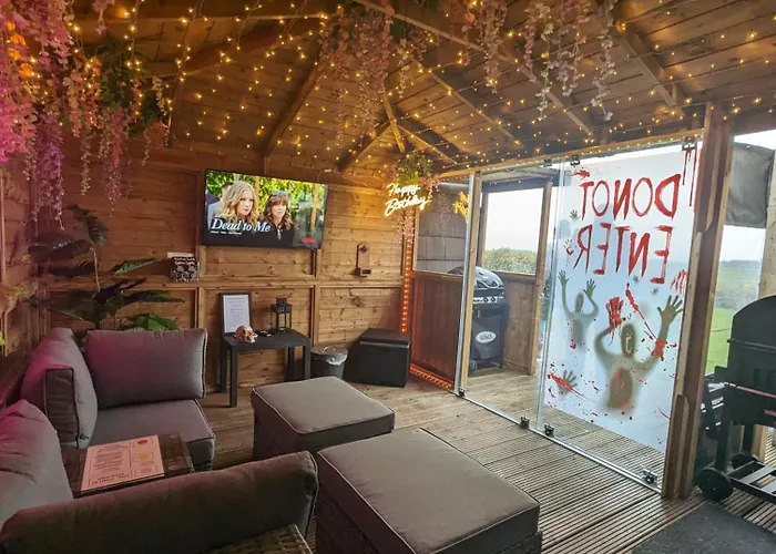 Finn Village - Loch Lomond Sunset Glamping Pod - Private Ofuro Hot Tub