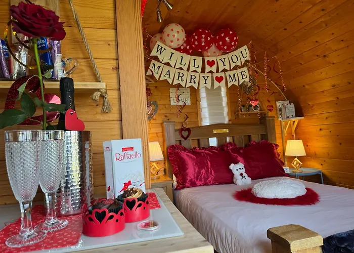 Finn Village - Loch Lomond Sunset Glamping Pod - Private Ofuro Hot Tub