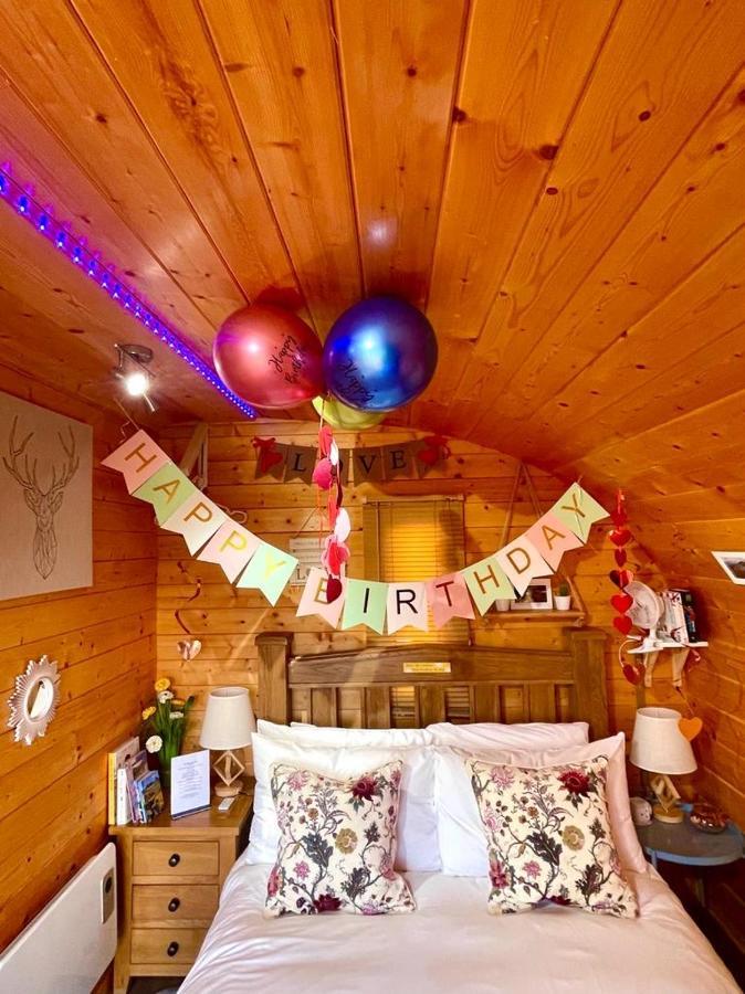 Finn Village - Loch Lomond Sunset Glamping Pod - Private Ofuro Hot Tub *