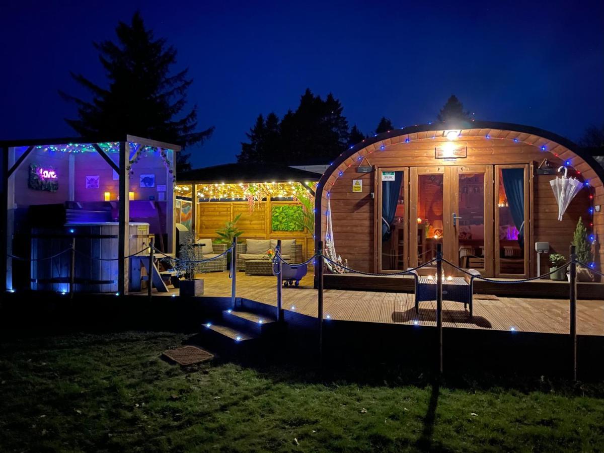 Finn Village - Loch Lomond Sunset Glamping Pod - Private Ofuro Hot Tub