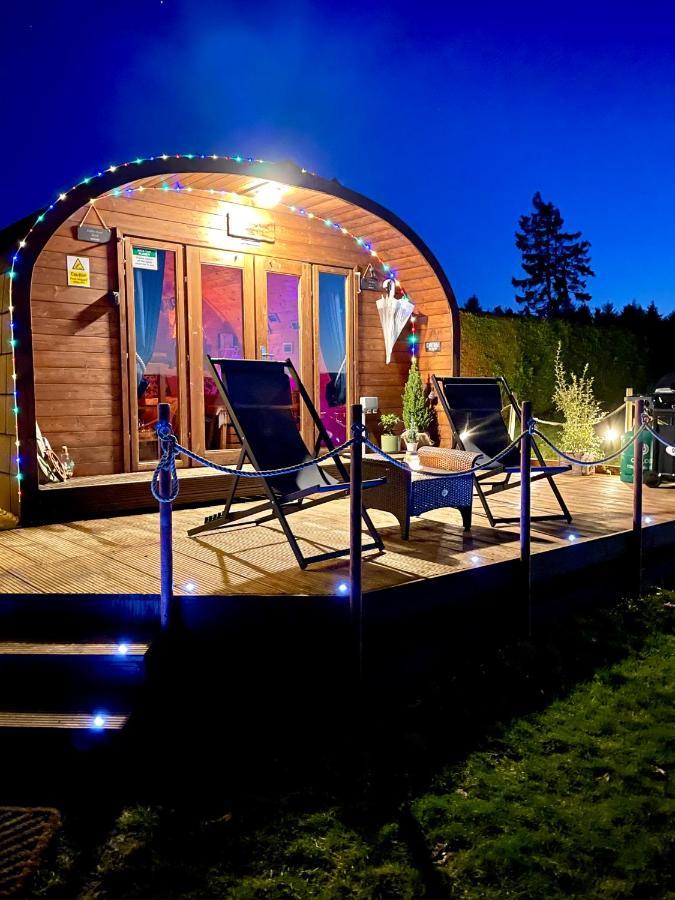 Finn Village - Loch Lomond Sunset Glamping Pod - Private Ofuro Hot Tub Apartment *