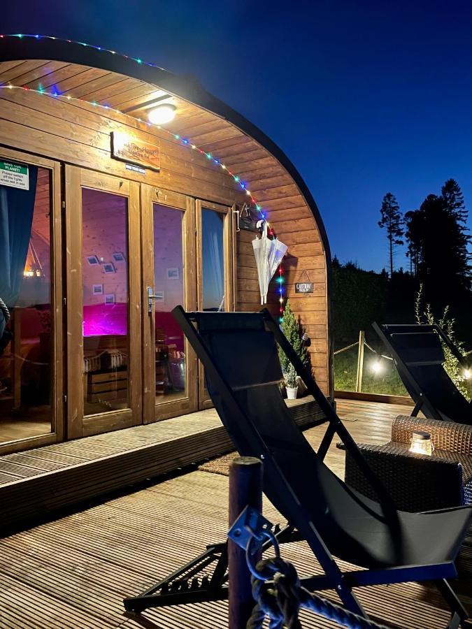 Finn Village - Loch Lomond Sunset Glamping Pod - Private Ofuro Hot Tub Apartment