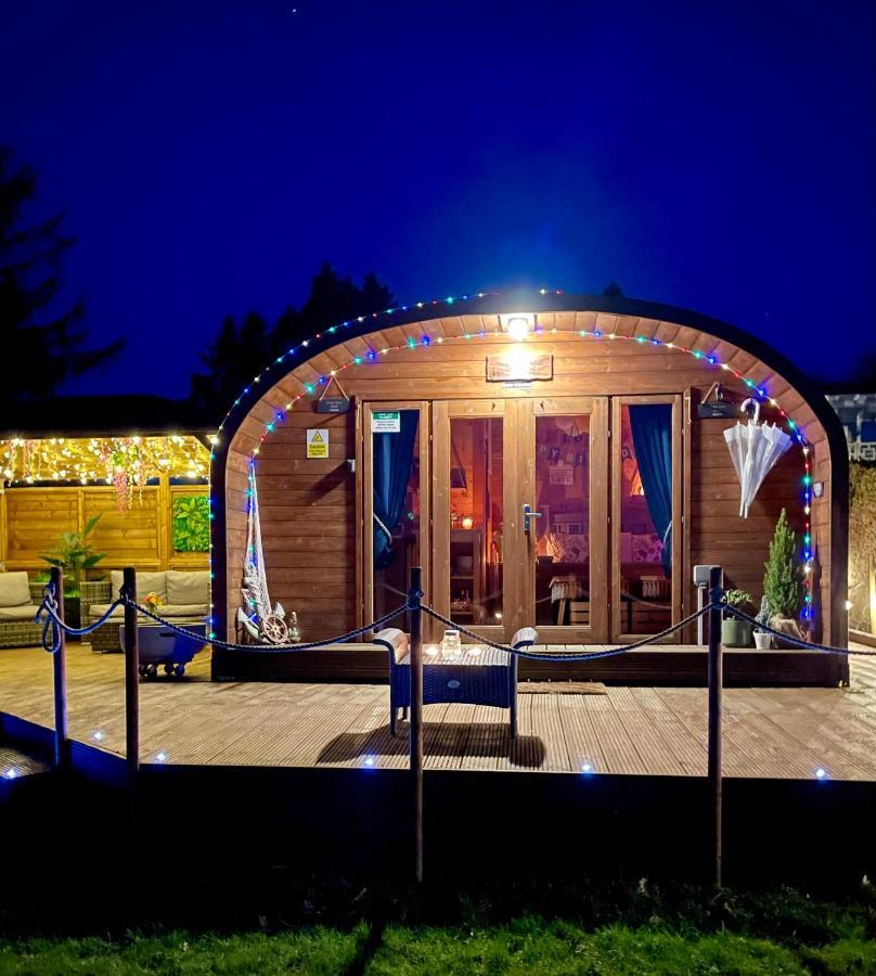 Finn Village - Loch Lomond Sunset Glamping Pod - Private Ofuro Hot Tub *