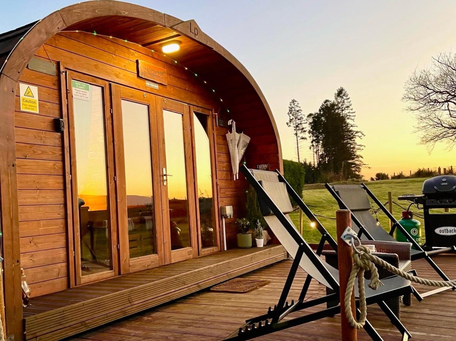 Finn Village - Loch Lomond Sunset Glamping Pod - Private Ofuro Hot Tub Appartement